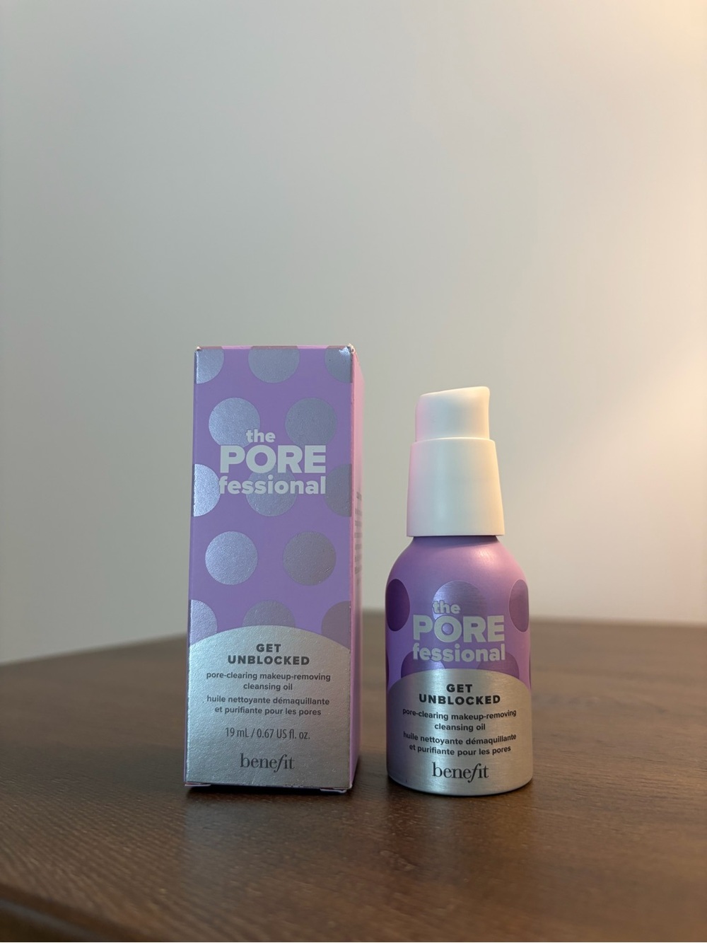 Benefit The pore fessional Get Unblocked Cleansing Oil 19ml/0.67oz
